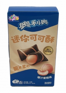 Oreo Mini Cocoa Crisp Peach (40gr)